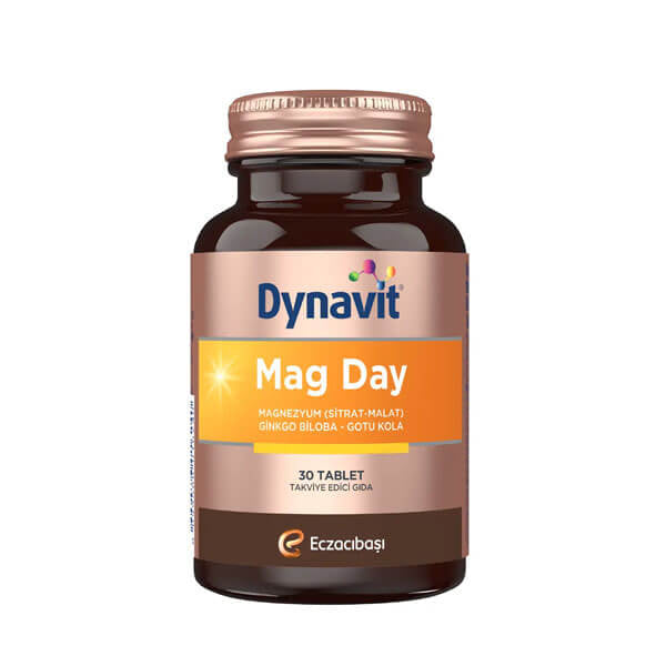 Dynavit Mag Day Magnesium Complex for Daily Support 30 Tablets