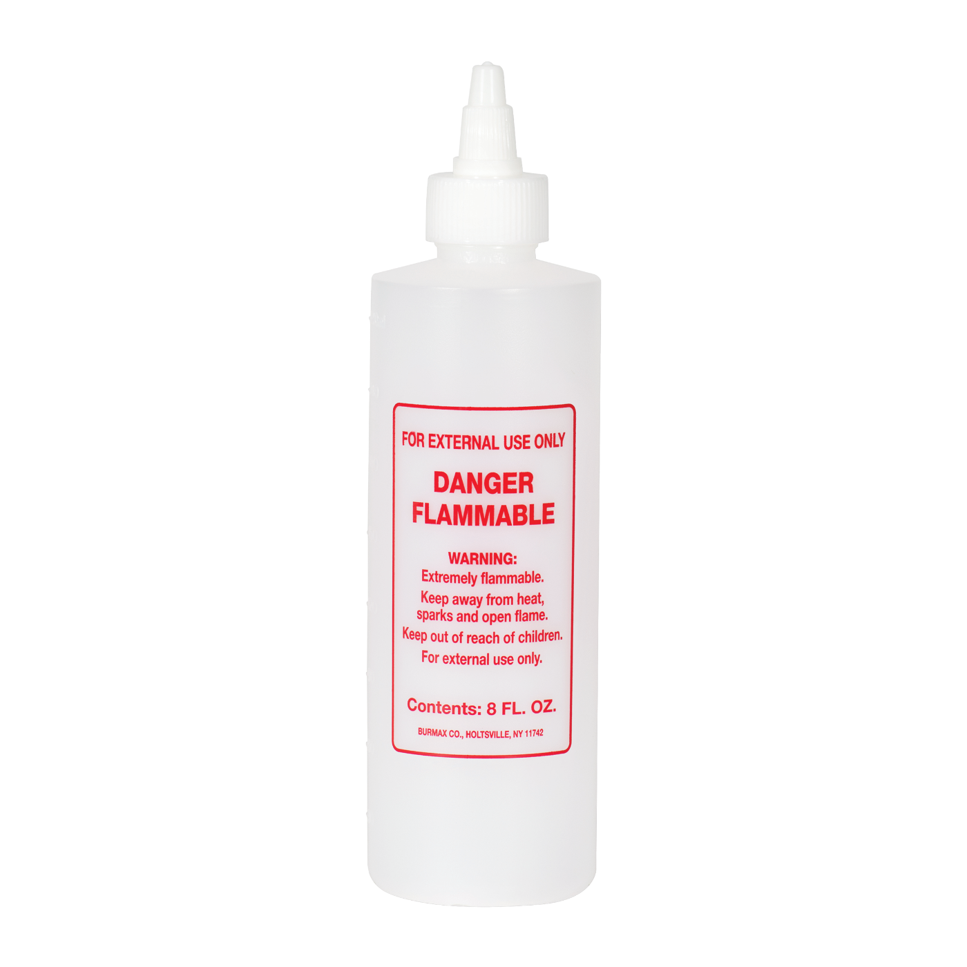 Empty Polish Remover Imprinted Bottle - 8oz