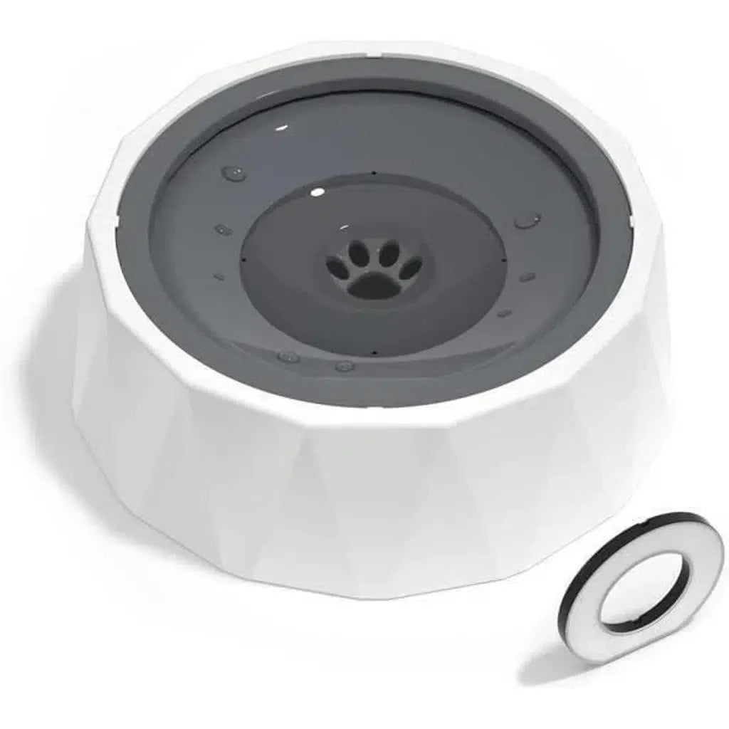 ELS Pet Diamond Splash-Proof Pet Water Bowl 1L