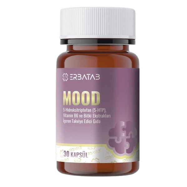 Erbatab Mood Herbal Support Supplement 30 Capsules
