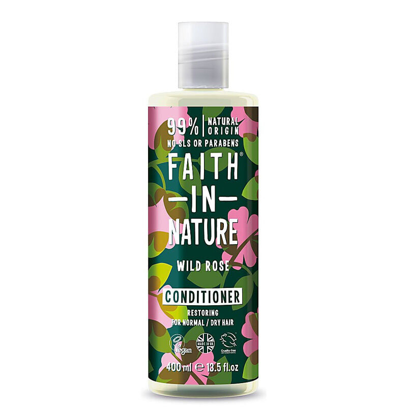 Faith In Nature Wild Rose Conditioner for Dry Hair 400 ml