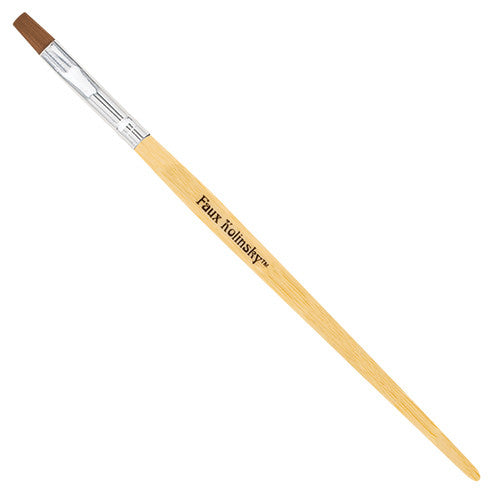 AmericaNails - Faux Kolinsky | Square Gel Brush