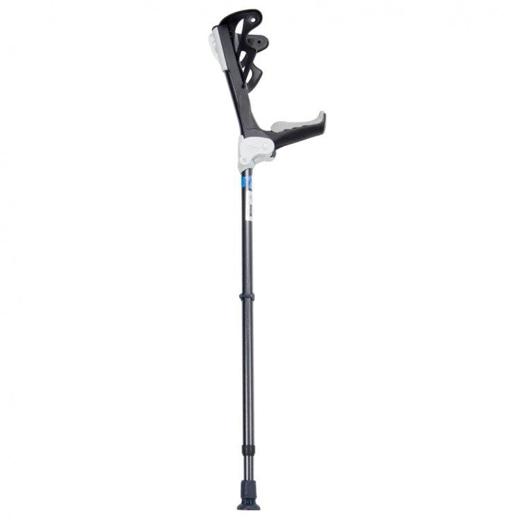 FDI France Ergodynamic Forearm Crutch Black Large 1 Count