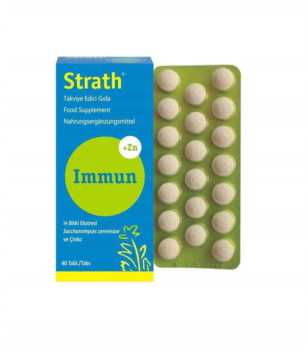 Strath Immune Support Supplement - Boosts Immune Function with 14 Herbal Extracts, Brewer's Yeast, and Zinc - Natural Immune Booster Dietary Supplement
