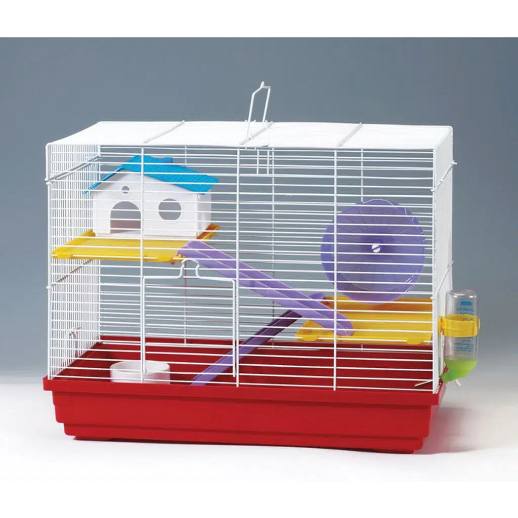 Oripet Hamster Cage S2802B Multi-Level Habitat 47x30x37 cm