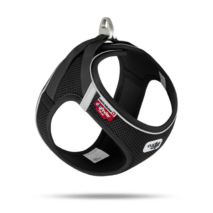 Curli Magnetic Vest Harness Air-Mesh Dog Harness Black Small