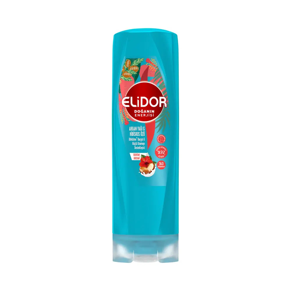 Elidor Argan Oil & Hibiscus Conditioner for Soft Hair 350ml