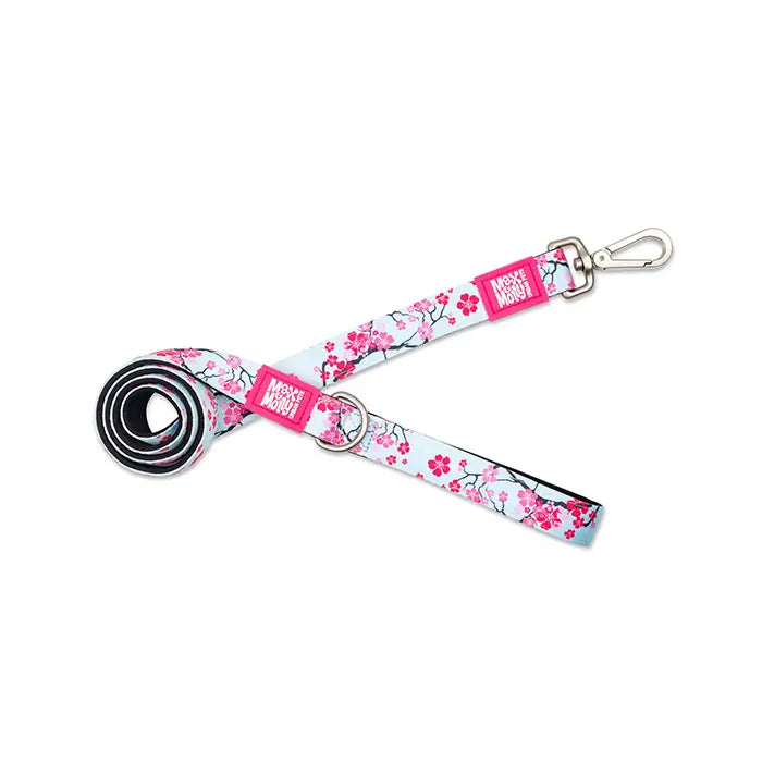 Max & Molly Cherry Bloom Dog Leash Padded Comfort Medium