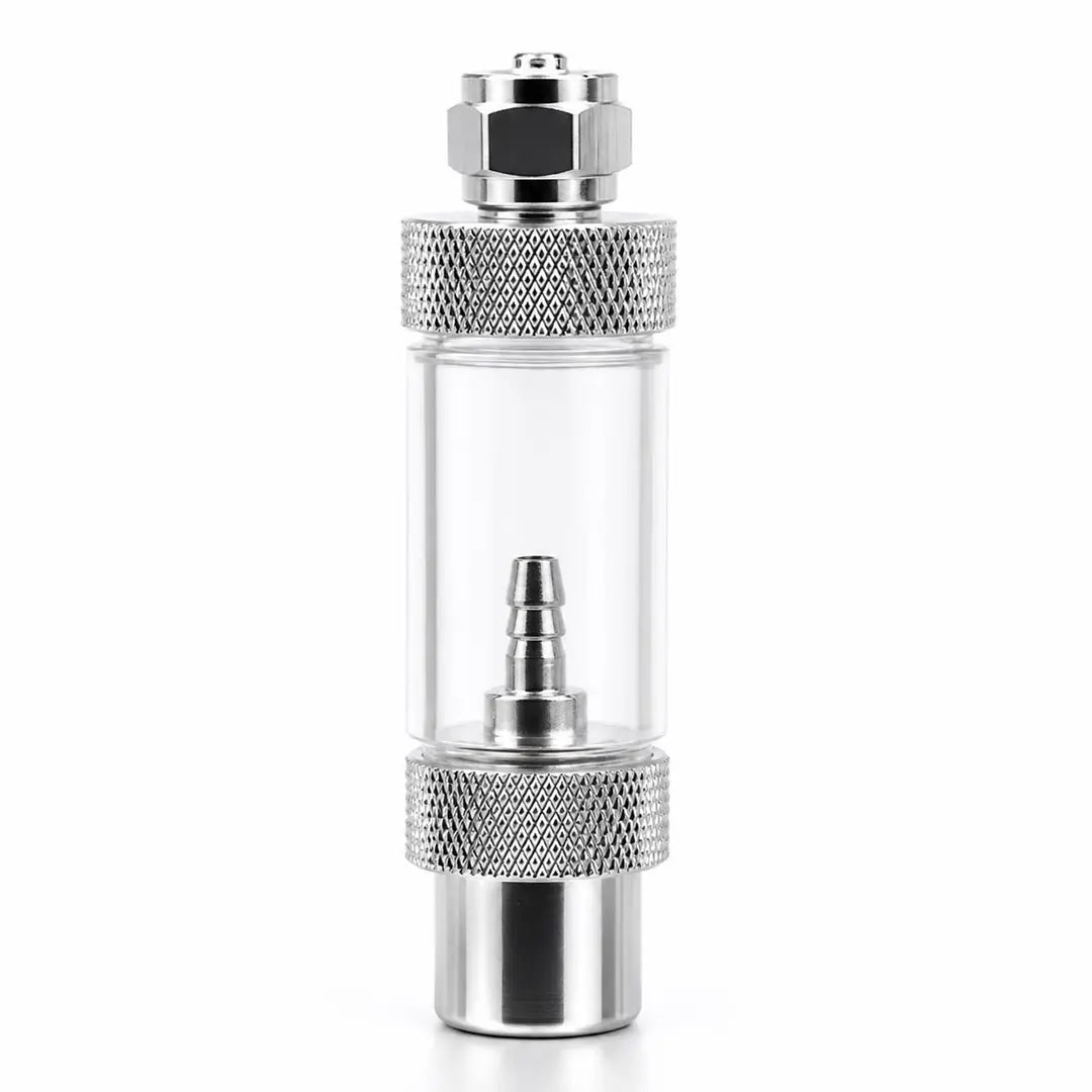 Ista Metal CO2 Bubble Counter with Check Valve for Planted Aquariums