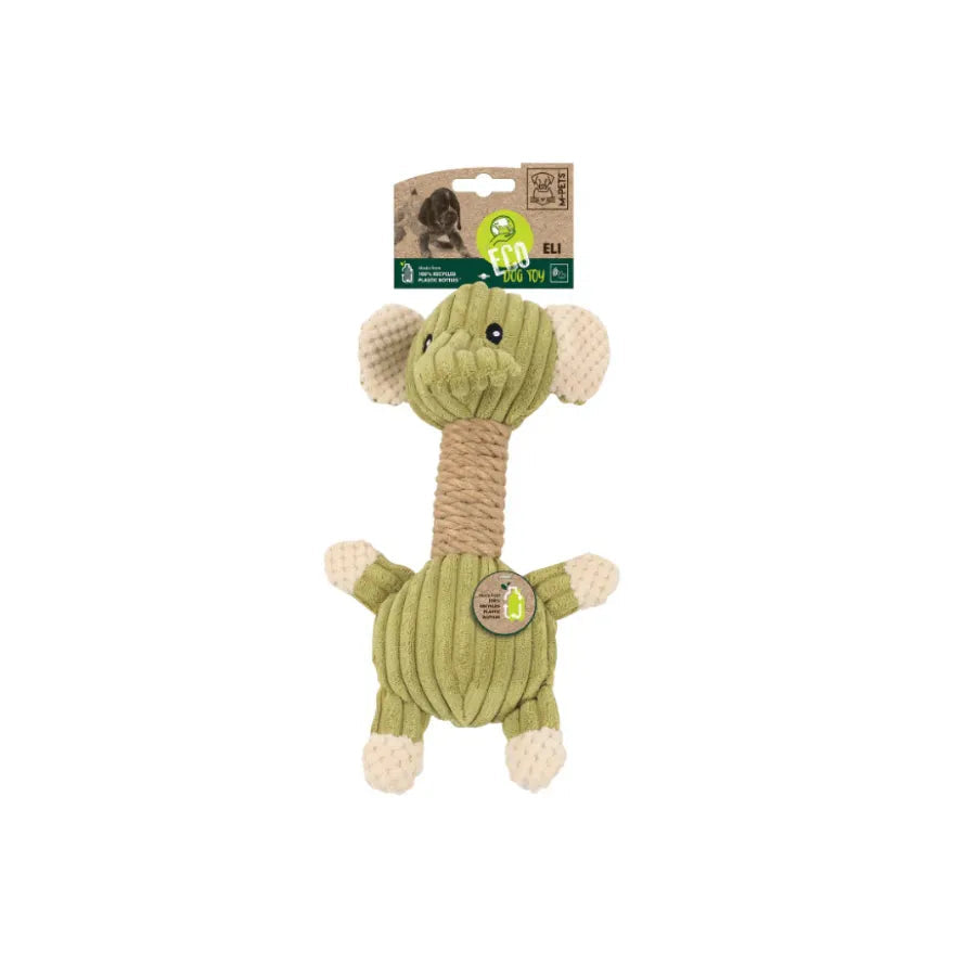 M-Pets Eli Plush Dog Toy Soft Interactive Play Companion