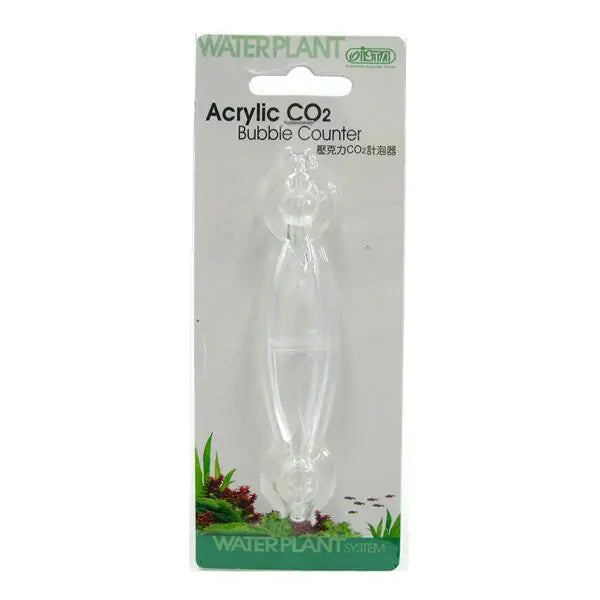 Ista CO2 Acrylic Bubble Counter for Aquarium CO2 Setups
