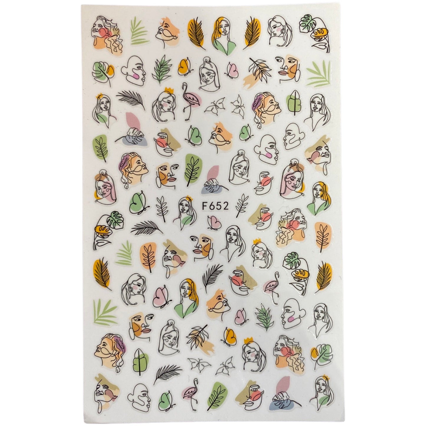 Decal Nail Sticker- F652
