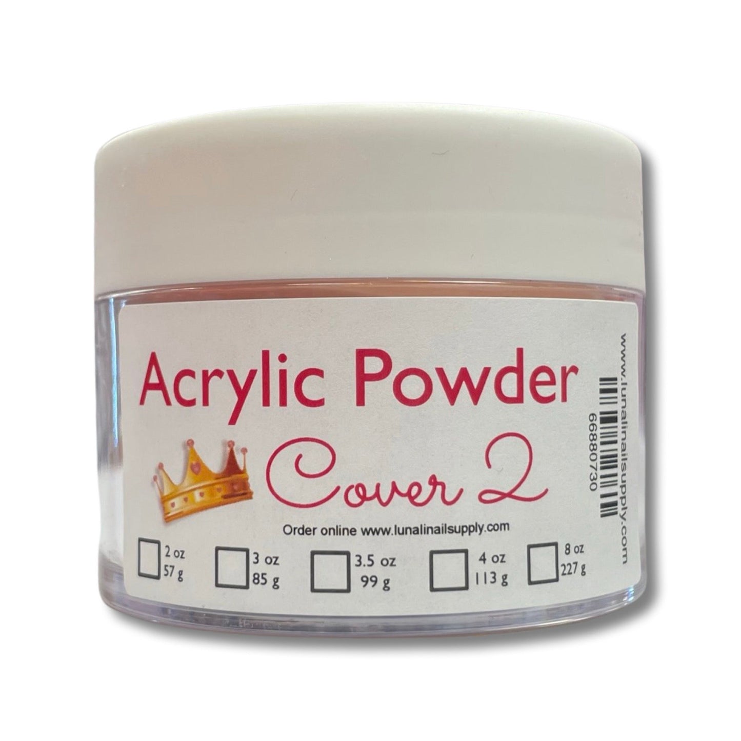 Cover 2 Glitter Acrylic Powder - 3.4 oz