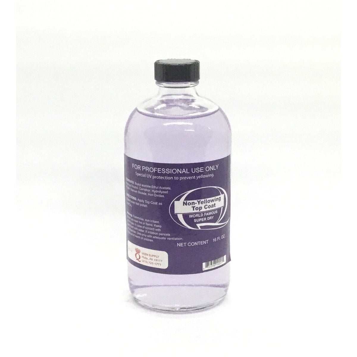 Queens - Non-Yellowing Top Coat 16oz