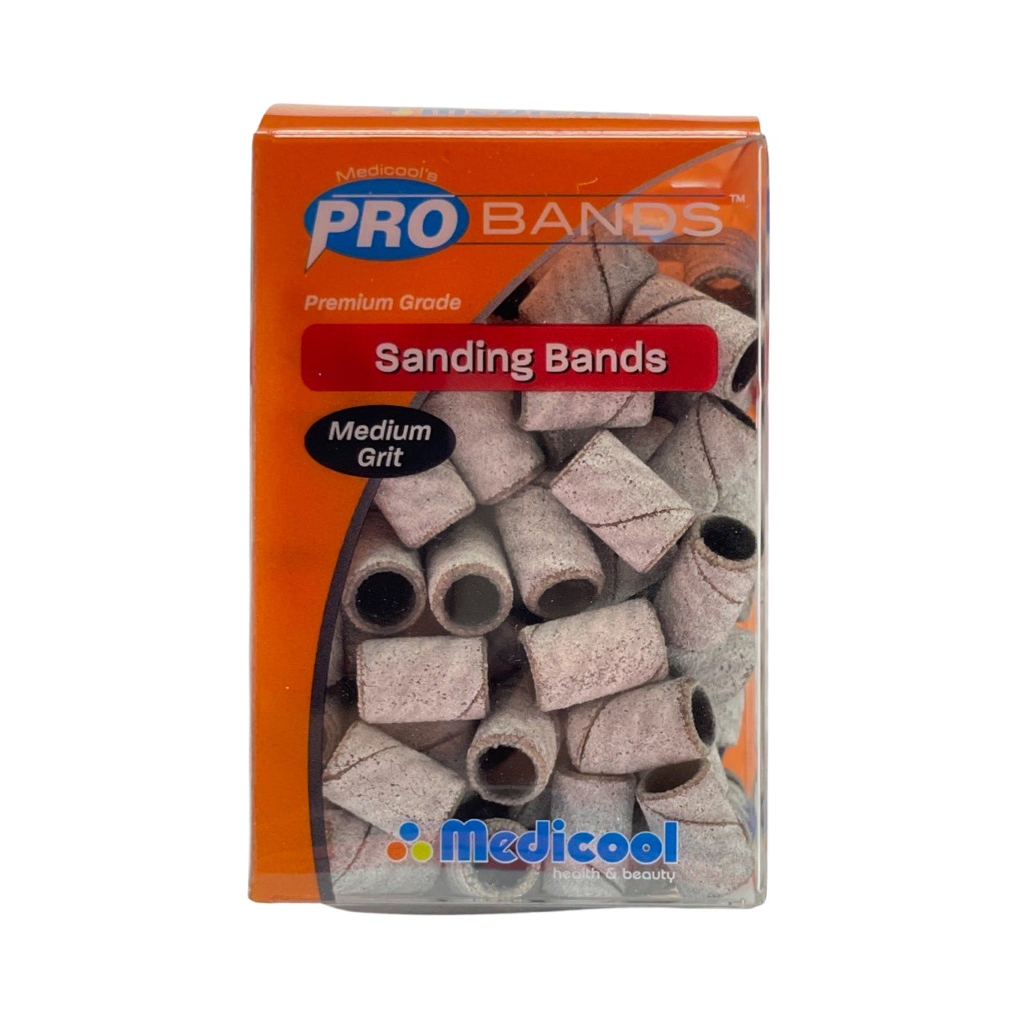 (*) 150 MEDIUM Grit WHITE Sanding Bands (100pc/box)