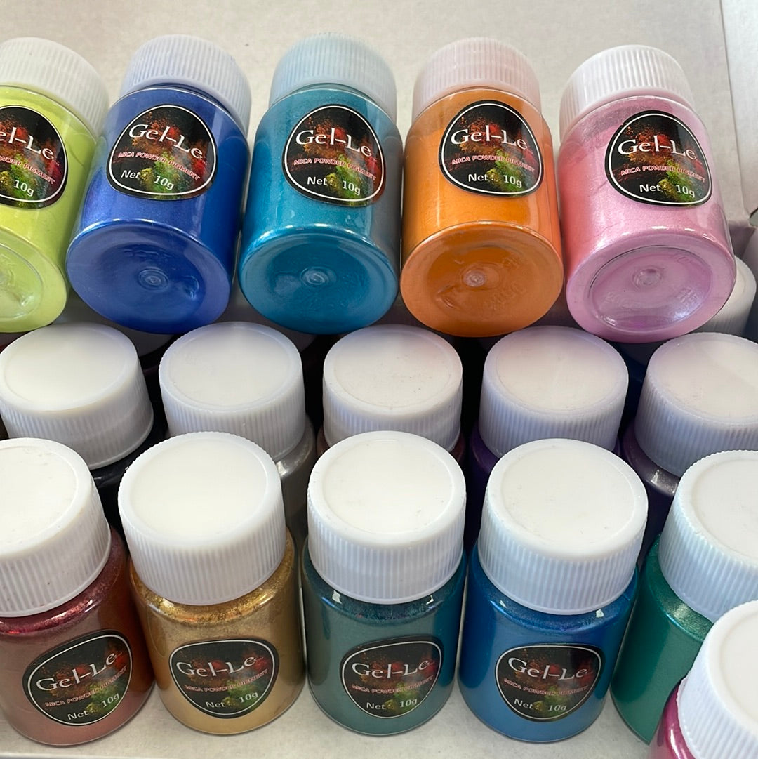 Gel-Le - Mica Powder Pigment 24pc