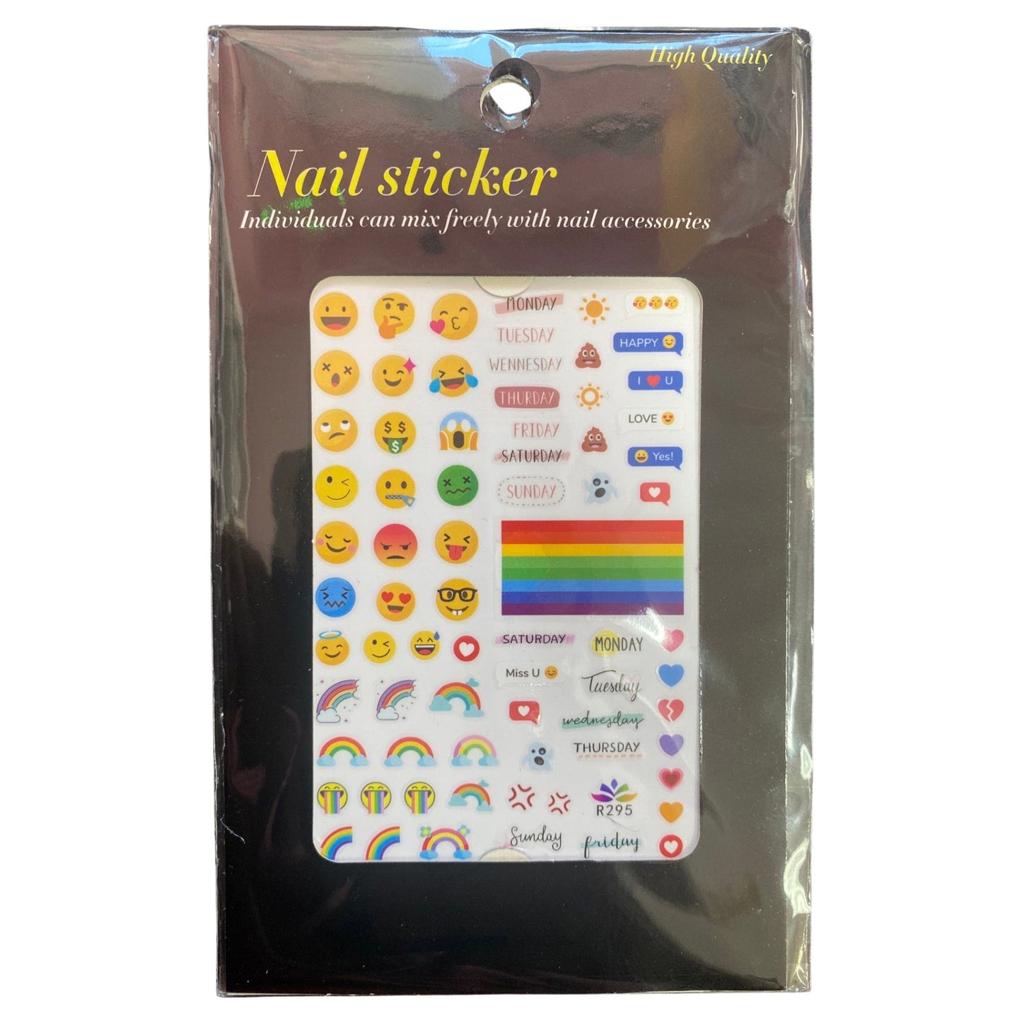 Nail Sticker - Emoji R295