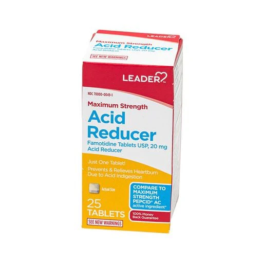 Leader Maximum Strength Acid Reducer (Famotidine 20 mg)