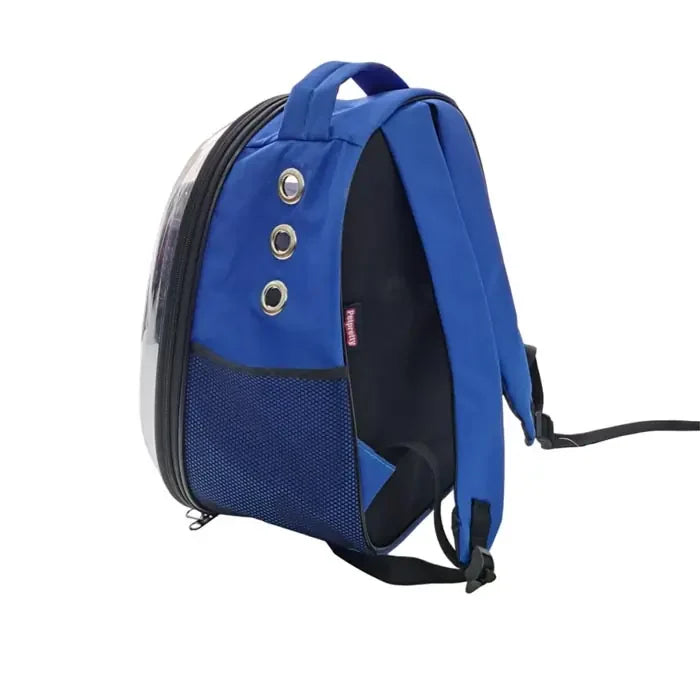 Petpretty Eco Astronaut Cat Carrier Blue Travel Bag
