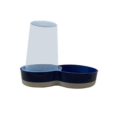 Moderna Gravity Pet Food and Water Dispenser Navy Blue 1.5 L