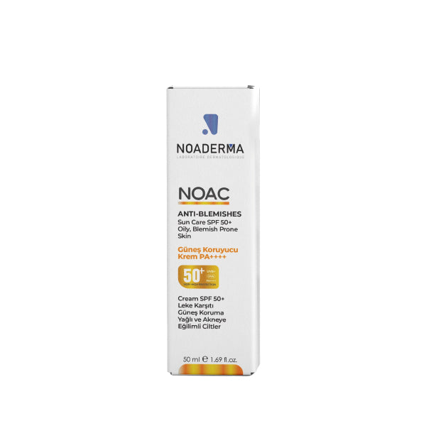 Noaderma Noac SPF50+ Sunscreen for Oily & Blemish-Prone Skin 50 ml