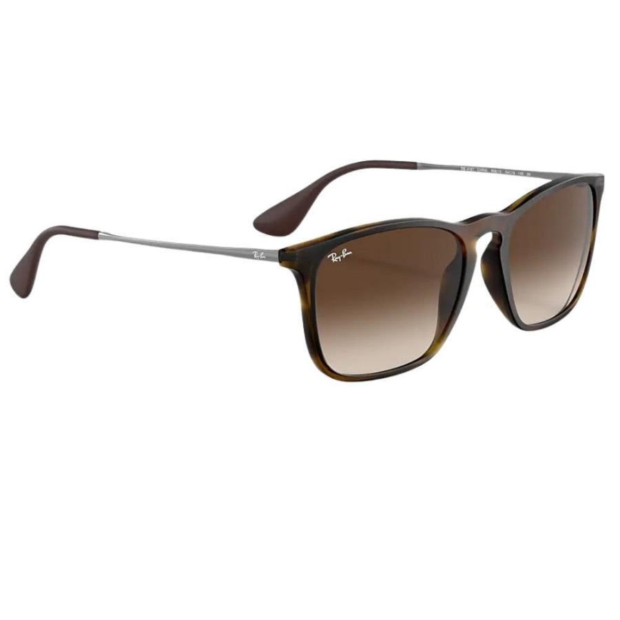 Ray-Ban 4187 856/13 54 Chris Square Sunglasses Tortoise