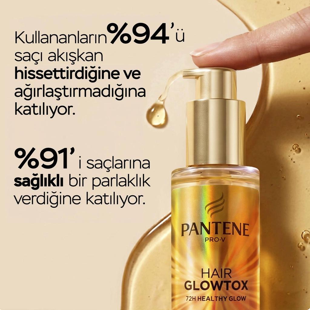 Pantene Pro-V Glowtox Pre & Post Wash Hair Oil 100 ml