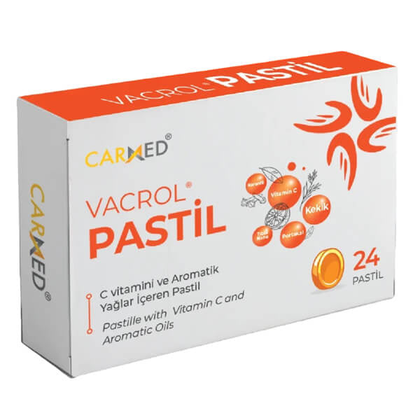Carmed Vacrol Lozenges with Oregano Oil 24 Count