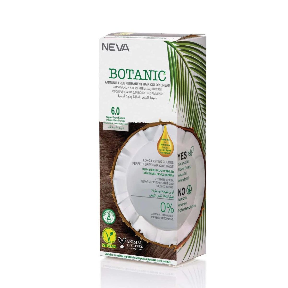 Botanic Eko Kit 60 Intense Dark Brown Hair Color - 1 Pack