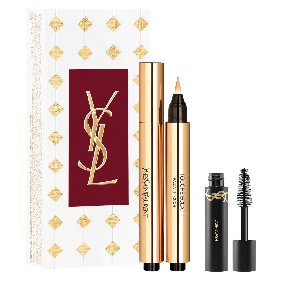 YSL Touche Eclat 2 & Mini Lash Clash Mascara Set