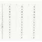 Berkeley Refill for Leather 6-Column Appointment Book 200-Page