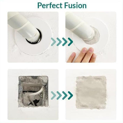 Repair Wall Holes for Wall Hole,10 Counts Waterproof Sealant Mastic,Drain Connection,Quick Mending Mud,Air Conditioning Hole Waterproof Seal Putty.