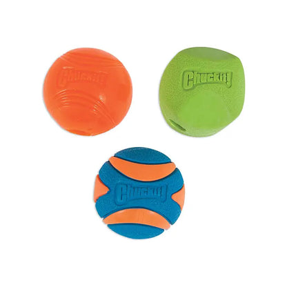 Chuckit Fetch Medley Gen2 Dog Ball Set Medium 3-Pack