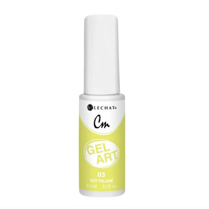 Lechat - CM Gel Art - 03 Hot Yellow .3oz