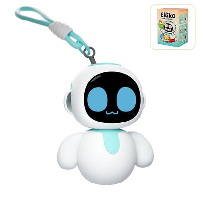 Energize Lab, Eiliko Aquamarine - Your Tiny AI Charm Robot That Matches Every Daily Outfit, Fun Electronic Pendant Toys, for Couples and Best Friends.