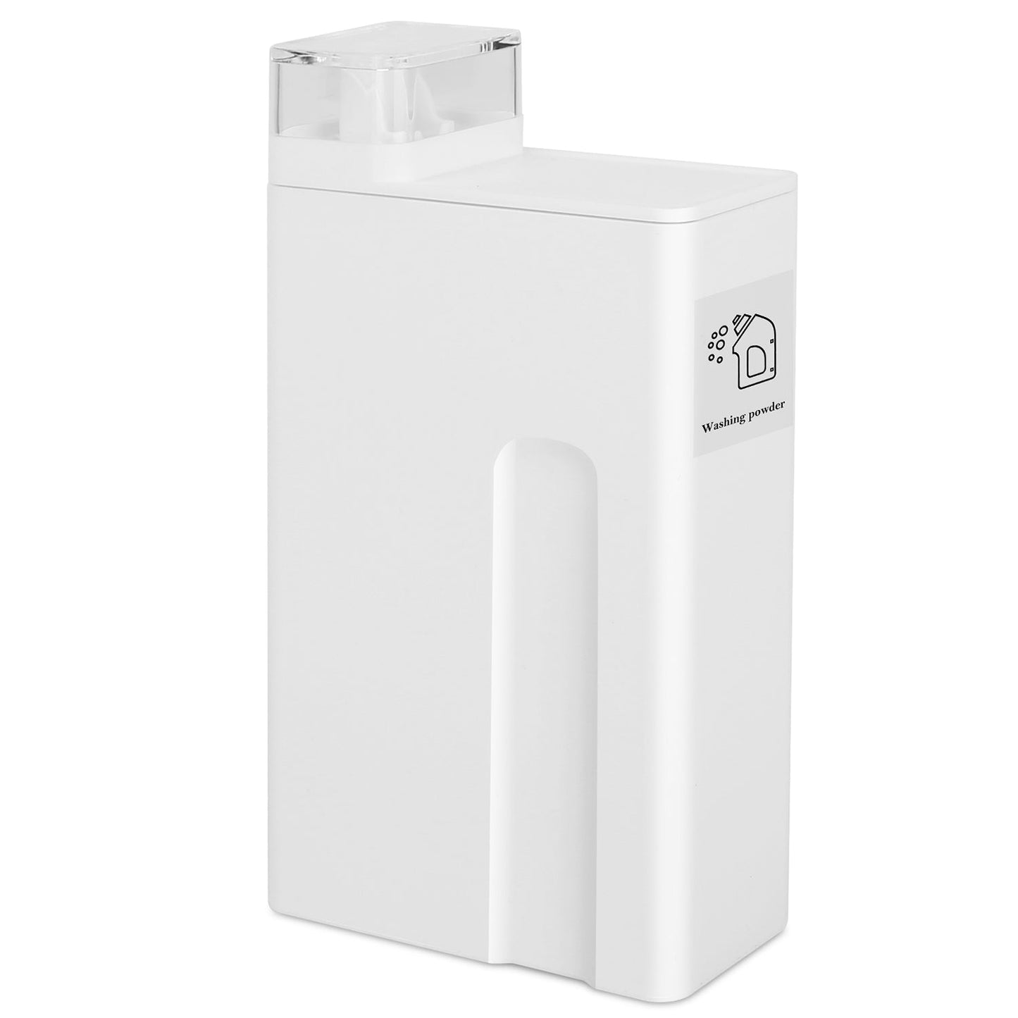 35oz Laundry Detergent Dispenser Container Empty Dispenser Bottle Storage Box w/ Waterproof Labels for Liquid Detergent Fabric Softener