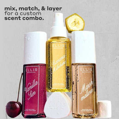 MARSHMALLOWS Perfume Mist 90Ml - Gourmand Perfume Mist with Marshmallow, Caramel Accord, Milky Musks, Vanilla Orchid, and Lemon