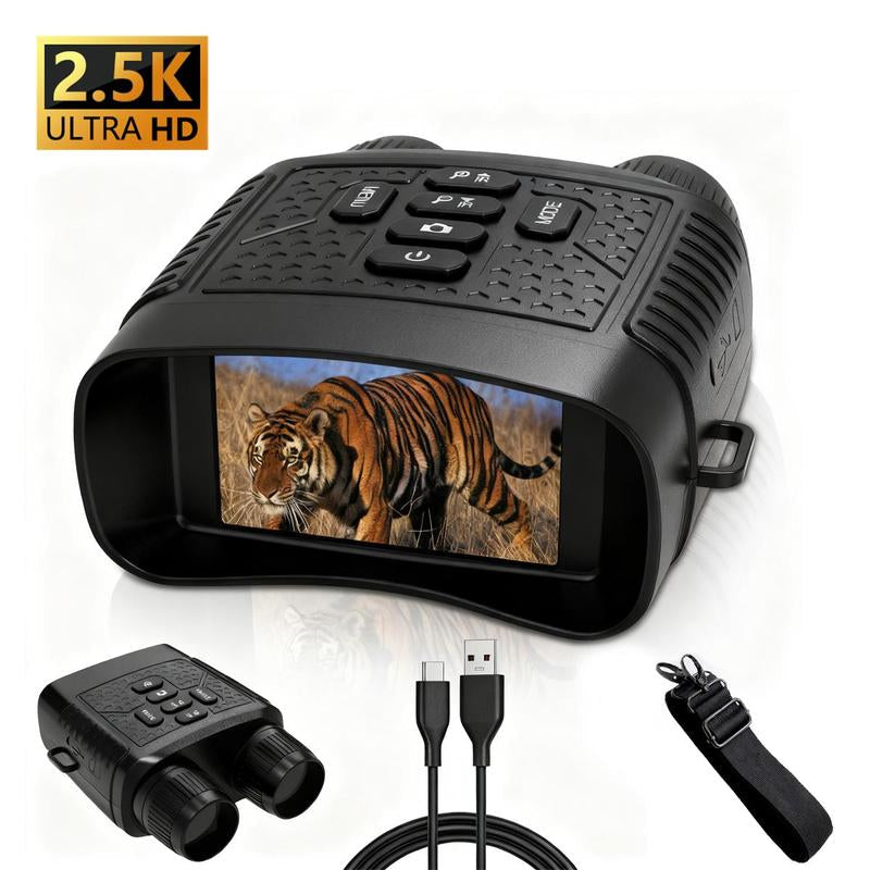 Night Vision Goggles-Night Vision Binoculars,2000 Mah Battery,7 Levels Infrared,6X Digital Zoom,Wildlife Observation,Hunting,Camping