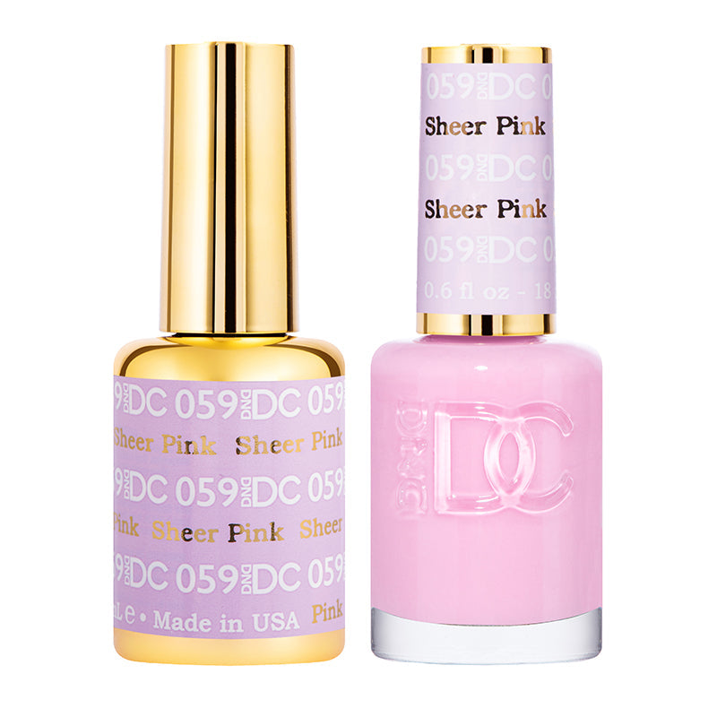 Sheer Pink #059 - DC Gel Duo