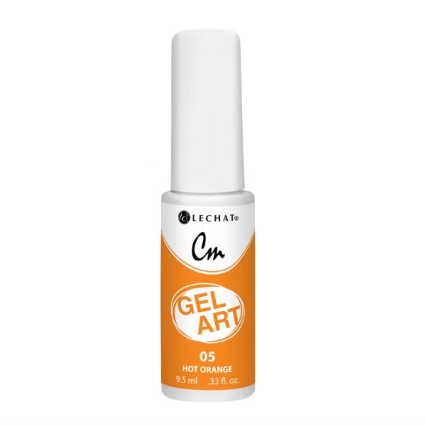 Lechat - CM Gel Art - 05 Hot Orange .3oz
