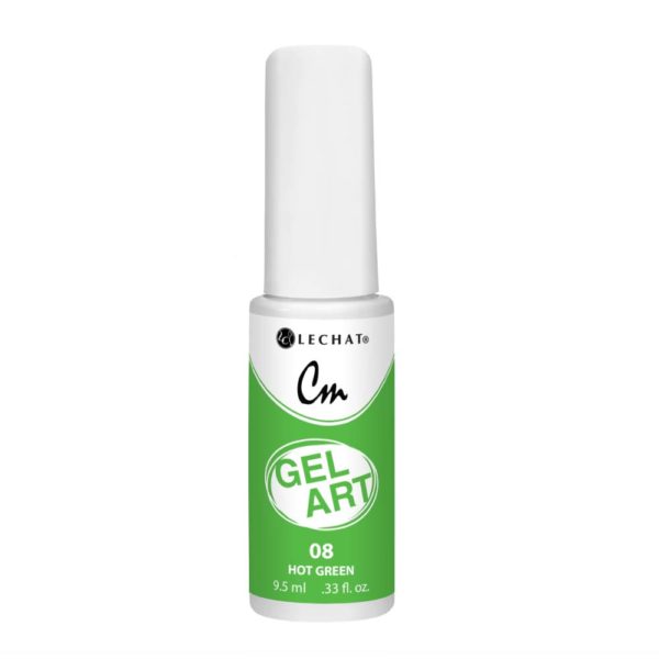 Lechat - CM Gel Art - 08 Hot Green .3oz