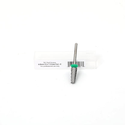 Bit #175 - 5 IN 1 (6.0mm) Cross Cut - Coarse