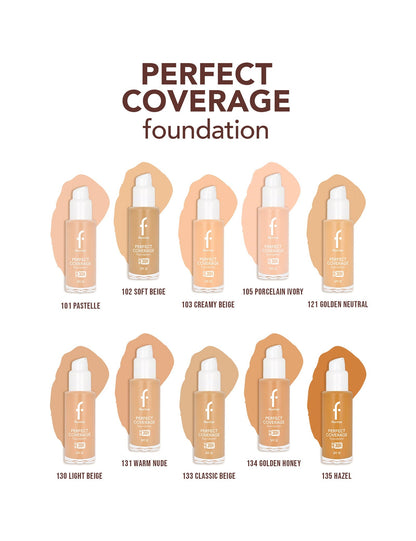 Flormar Perfect Coverage High Pigment SPF30 Foundation 30ml