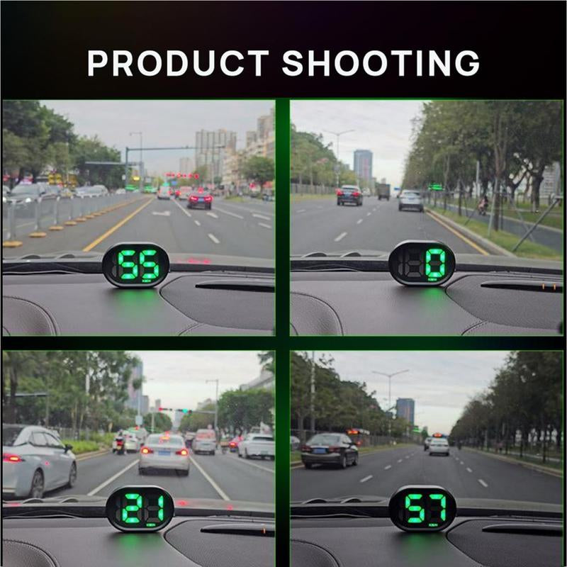 GPS Speedometer for Car Mph,Digital Speedometer for Car,Three Display Modes,Speeding Alert, Automatic Brightness Adjustment,Large Font Display,Usb Connect Plug and Play Tire Pressure Sensor Gauge Pods Digital Speedometer