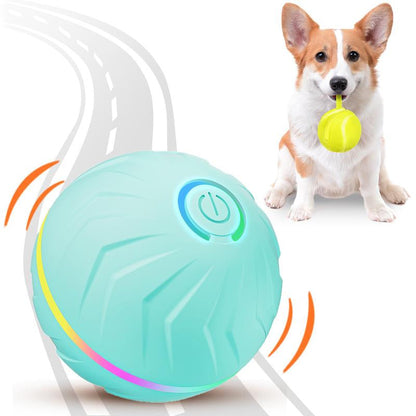 Interactive Touch-Activated Dog Ball - Moving, Vibrating Toy for Small & Medium Dogs - Anti-Boredom, USB Rechargeable Fun!