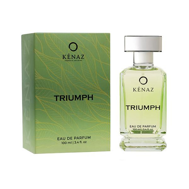 KENAZ AROMATIC ARTISTRY TRIUMPH | Men'S Fragrance | Perfume for Men | Cedar Top Note | 100 Ml Pack | 3.4 Fl. Oz. | Woody and Spicy Fragrance | Gift for Men | Eau De Parfum EDP