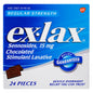 Ex-Lax Stimulant Laxative 15Mg Chocolate 24Ct