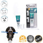 M-Pets Dog Whitening Toothpaste and Brush Set for Oral Care