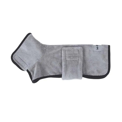 M-Pets Bath Time Dog Bathrobe Quick-Dry Microfiber XL