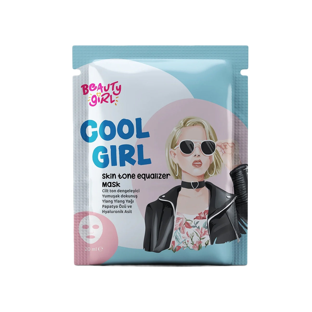 Beauty Girl Conditioning Sheet Mask for Hydrated Skin 20 ml